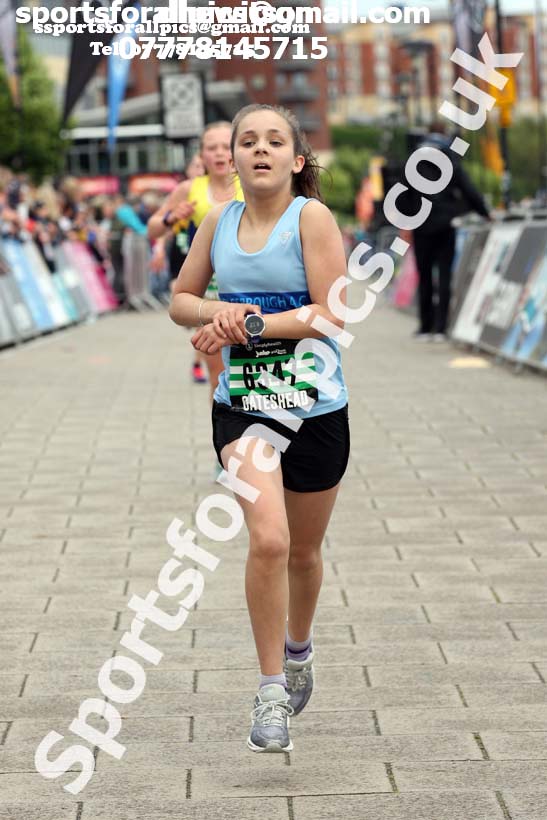 Simplyhealth Junior, 5k and Mini Great North Run. Photo: David T. Hewitson/Sports for All Pics